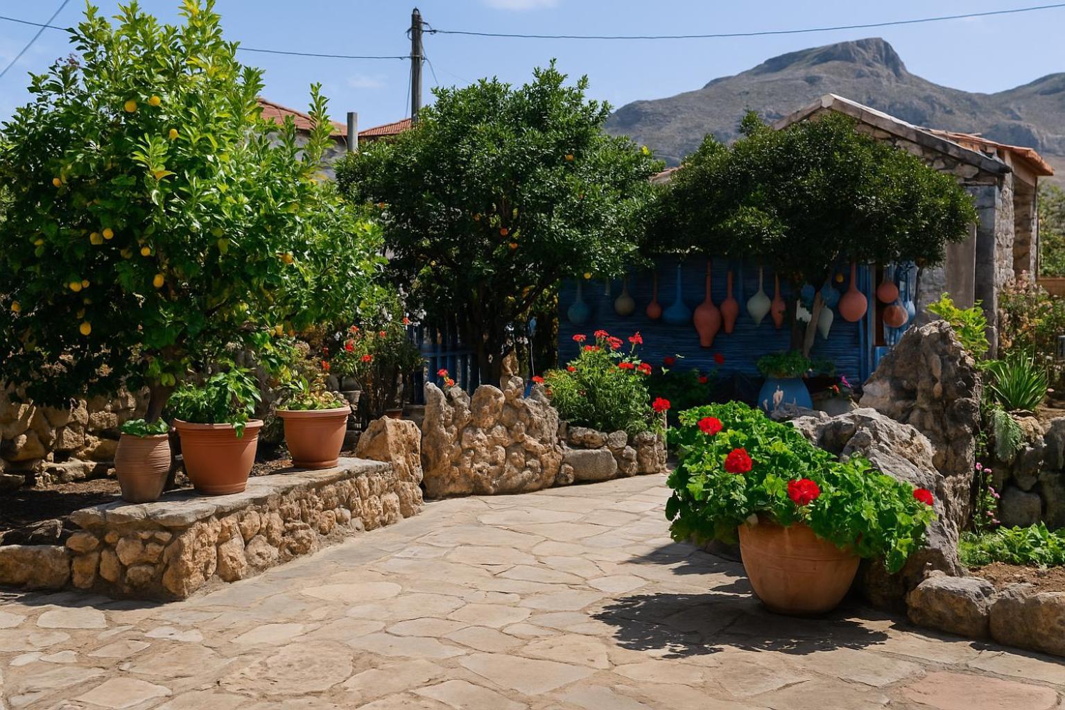 Rhodes Archaggelos Retreat-Nest Among Garden أرخانجلوس المظهر الخارجي الصورة